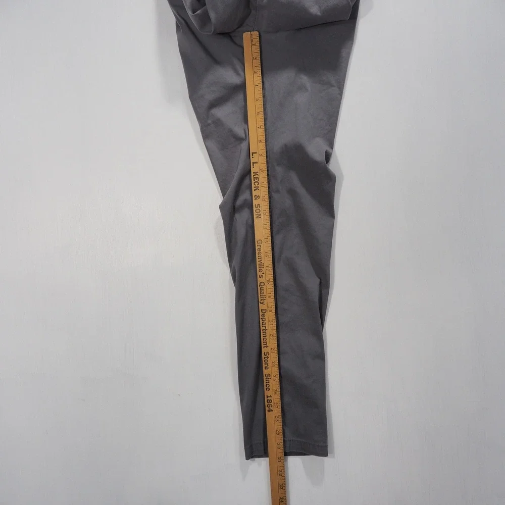 Birddogs Pants Mens 34x32 Gray Boomstick Performance Chino Stretch Casual Modern